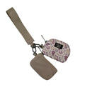 Camo/ Beige Double Pouch Wristlet | Lulu Mac - Liv & Mama’s