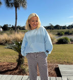 Light Blue Lulu Mac Sweatshirt - Liv & Mama’s