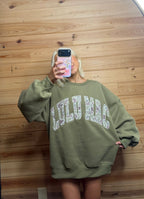 Green Camo Lulu Mac Sweatshirt - Liv & Mama’s