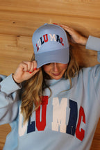 Red White Blue Lulu Mac Hat - Liv & Mama’s