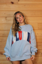 Red - White - Lulu Sweatshirt - Liv & Mama’s