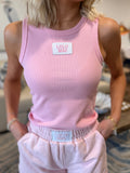 Light Pink Lulu Mac Tank - Liv & Mama’s