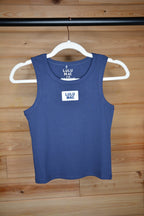 Navy Blue Lulu Mac Tank - Liv & Mama’s