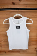 White Lulu Mac Tank - Liv & Mama’s