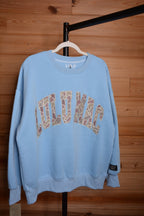 Light Blue Camo Lulu Mac Sweatshirt - Liv & Mama’s