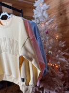 Butter Yellow Lulu Mac Sweatshirt - Liv & Mama’s