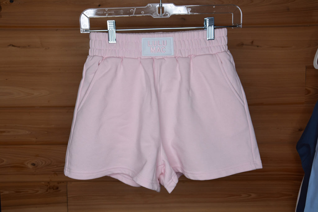 Light Pink Lulu Mac Shorts - Liv & Mama’s