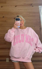 Pink Lulu Mac Sweatshirt - Liv & Mama’s