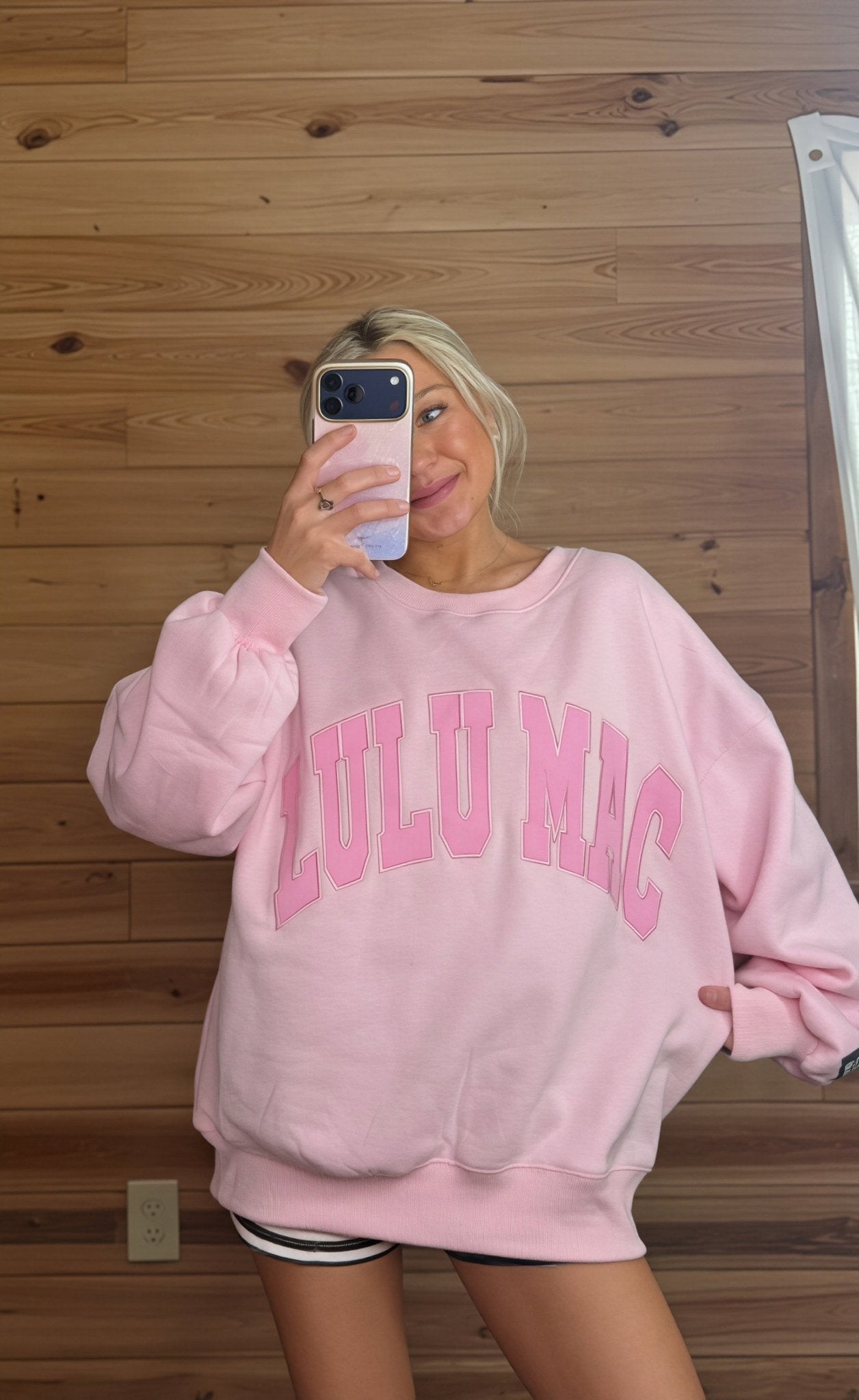Pink Lulu Mac Sweatshirt - Liv & Mama’s