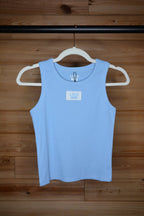 Light Blue Lulu Mac Tank - Liv & Mama’s