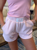 Light Pink Lulu Mac Shorts - Liv & Mama’s