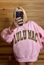 Pink Cheetah Lulu Mac Sweatshirt - Liv & Mama’s