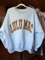 Blue Cheetah Lulu Mac Sweatshirt - Liv & Mama’s