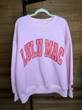 Pink w/ Red Gingham Lulu Mac Sweatshirt - Liv & Mama’s