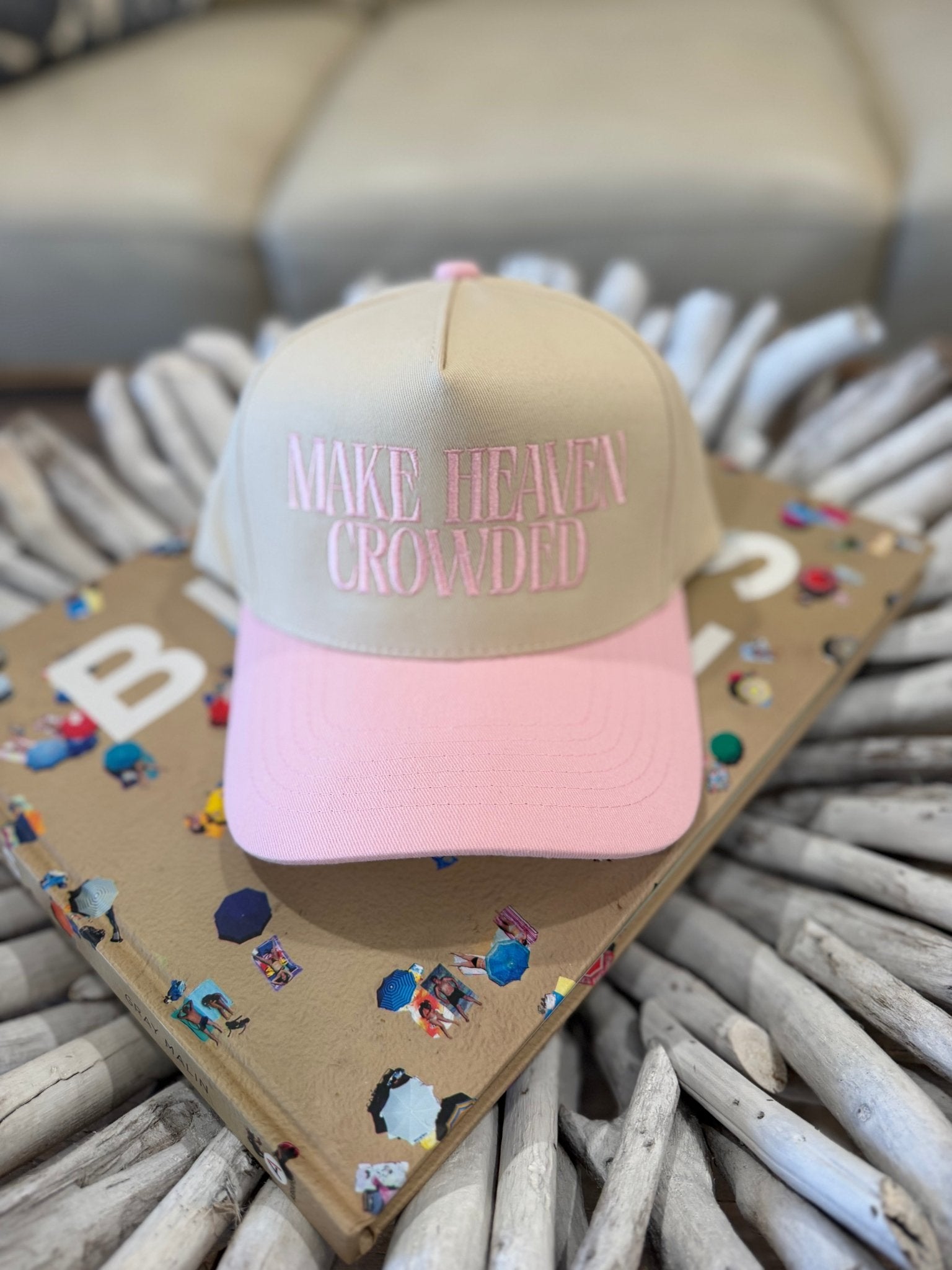 MAKE HEAVEN CROWDED HAT - Liv & Mama’s