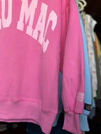 Bright Pink Lulu Mac Sweatshirt - Liv & Mama’s