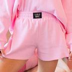 Waffle Pop Shorts - Light Pink | Lulu Mac - Liv & Mama’s