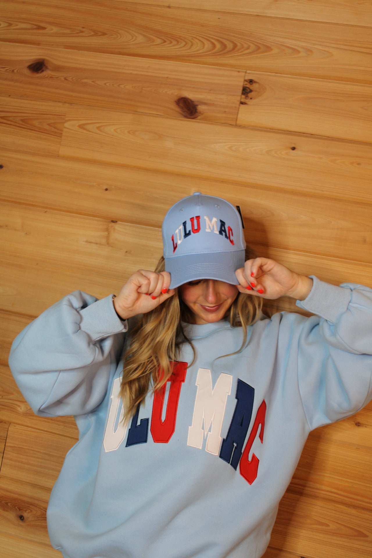 Red White Blue Lulu Mac Hat - Liv & Mama’s