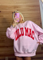 Pink/Red Lulu Mac Sweatshirt - Liv & Mama’s