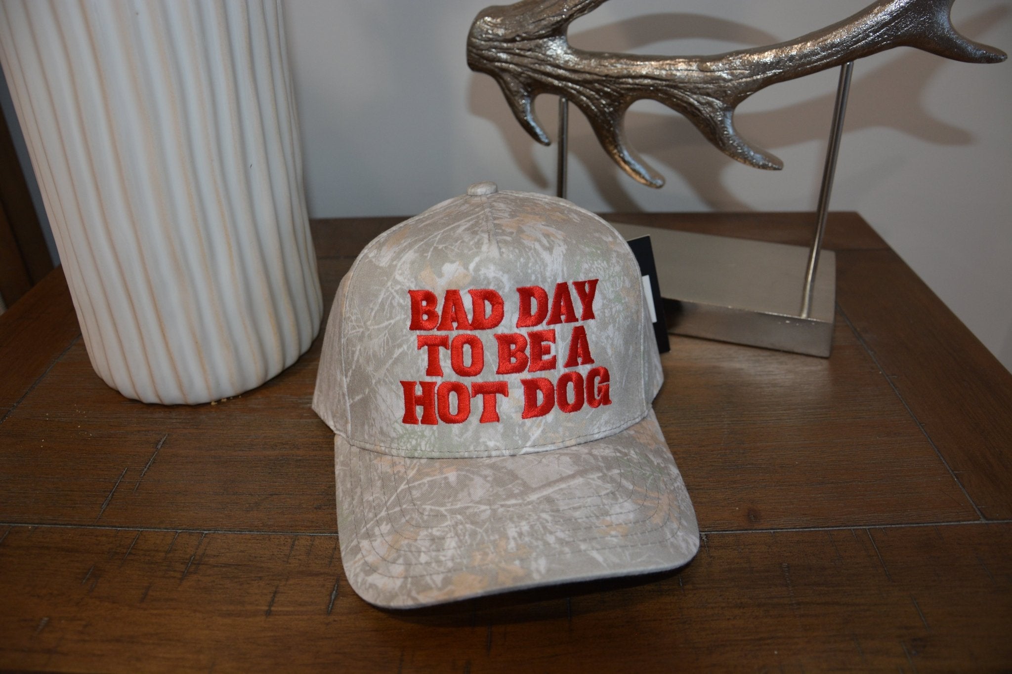 BAD DAY TO BE A HOT DOG - Trucker Hat - Liv & Mama’s
