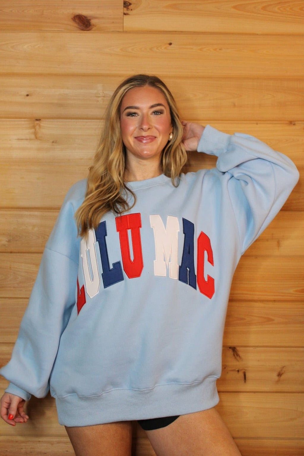 Red - White - Lulu Sweatshirt - Liv & Mama’s