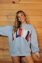Red - White - Lulu Sweatshirt - Liv & Mama’s