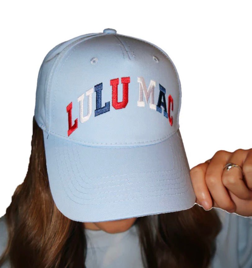 Red White Blue Lulu Mac Hat - Liv & Mama’s